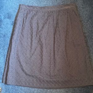 J. Crew navy blue skirt. NWT. Size 6.